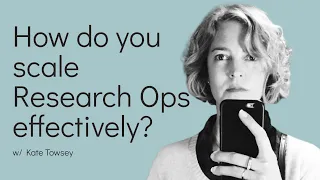 How do you scale Research Ops effectively?