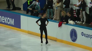 Алина Загитова КП Контрольные прокаты 2019-2020 Alina Zagitova SP Open Skates