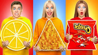 Geometric Shape Food Challenge | Funny Food Challenges by Multi DO Food