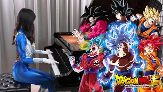 「ドラゴンボール」身勝手の極意メドレー！✨チャンネル登録者180万人ありがとう✨ Ru's Piano