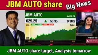 JBM AUTO share latest news,jbm auto stock analysis,jbm auto share target,jbm auto share news,