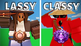 The *LASSY KIT* is Now REALLY THE BEST KIT In Roblox Bedwars..