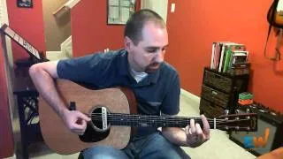 "We Wish You a Merry Christmas" solo guitar performance