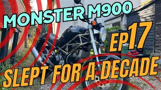 From dust to Ducati - Monster 900 How to adjust tick over