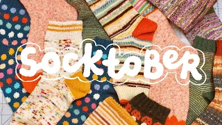 All the socks I knit in ONE year! ✿ Knit Knacks 13 ✿ knitting podcast