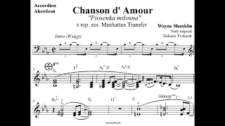 Chanson d' Amour - Wayne Shanklin (Manhattan Transfer) (Akordeon - Nuty)