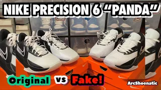 NIKE PRECISION 6 “PANDA” | FAKE VS ORIGINAL | VLOG#33