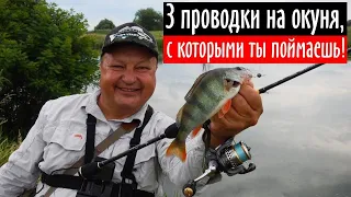 Три простых проводки на окуня, с которыми ты точно поймаешь!