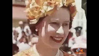 Royal visit to Trinidad and Tobago  - British Pathe (1966)