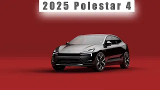 2025 Polestar 4. The fourth electric car from Polestar