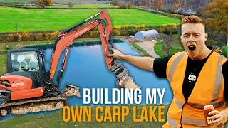 Building My Own Carp Fishing Lake! | Fowler Fisheries