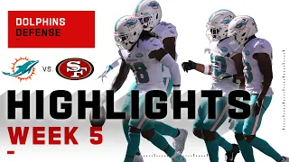 Dolphins Defense Smothers 49ers w/ 5 Sacks & 2 INTs | NFL 2020 Highlights