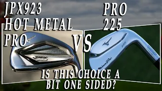 Mizuno JPX923 Hot Metal Pro vs Mizuno Pro 225 Head to Head