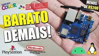 Análise da Orange Pi Zero 3 - Um mini PC MUITO BARATO, perfeito para jogos retrô com H618 e 4GB RAM