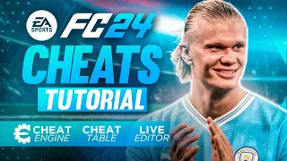 Como INSTALAR o CHEAT ENGINE, LIVE EDITOR e CHEAT TABLE no FIFA 24 │ PC