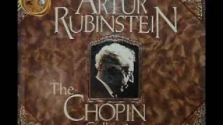 Arthur Rubinstein - Chopin Mazurka, Op. 24 No. 1