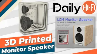 3D Printed Monitor Speaker