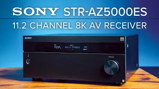 Sony STR-AZ5000ES 11.2 Channel 8K AV Home Theater Receiver - The Best Bang for Your Buck AVR?! 🤔