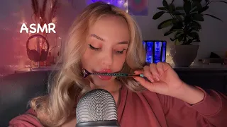 ASMR 🎧 Mouth sounds/Hand movements/Touching your face ✨😴