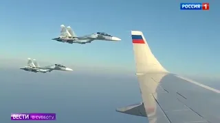 В Сирии, летчики прикрыли Путина!!! Молодцы.