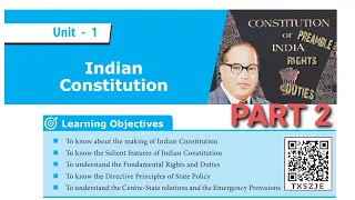 #Samacheer #10th #civics #unit1 #Indian #Constitution (Part 2)