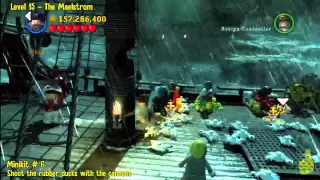 Lego Pirates of the Caribbean: Level 15 The Maelstrom - FREE PLAY (Minikits and Compass Items) - HTG