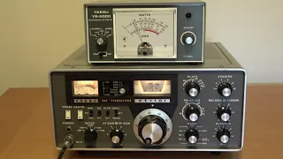 Tuning around on the original Yaesu FT101