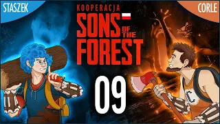 Sons Of The Forest PL 🌳 #9 / odc.9 z @iGRAszkowski 🪓 Dobra doba w jaskini | The Forest 2 Gameplay 4K