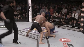 TJ Dillashaw vs Renan Barao - epic spinning move