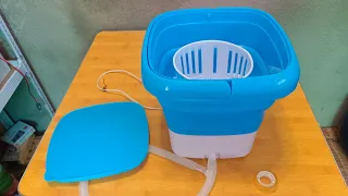 Mini Foldable Washing machine with Dryer