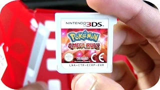 Pokemon Omega Ruby 3DS Unboxing and First Impressions Gameplay!