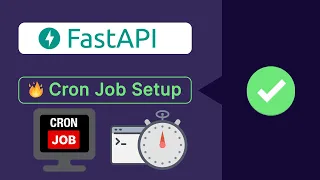 ✅Master How to Easily Create a Cron Job using Python FastAPI