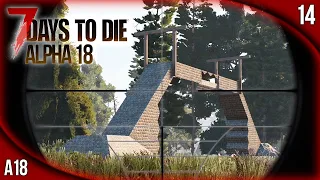 7 DAYS TO DIE A18 #14 | TRABAJANDO EN LA NUEVA ESTRUCTURA | Gameplay Español