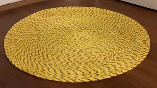 Dollar Tree Rope Rug DIY