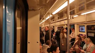 Калининская линия (Line 8). От Третьяковской до Новокосино. 81.760 Ока