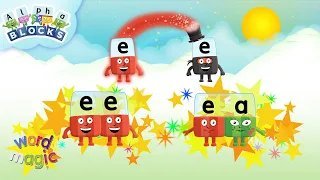 Learn to Read EE, EA and E_E | Phonics and Word Magic | @officialalphablocks