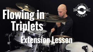 Flowing in Triplets Vocab Lesson | Play Better Drums w/ Louie Palmer