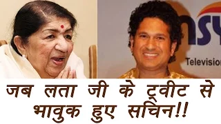 Lata Mangeshkar TWEETS Sachin Tendulakr for his Sachin: A Billion Dreams | FilmiBeat