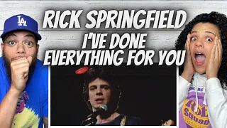 FIRST TIME HEARING Rick Springfield - I've Done Everything For You REACTION