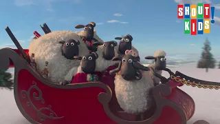 Shaun The Sheep: The Flight Before Christmas | Clip: Sleigh Race