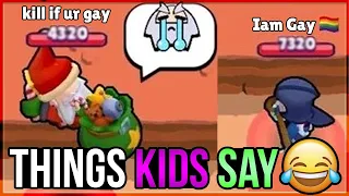 FUNNY Things KIDS Say in Brawl Stars! (#6)