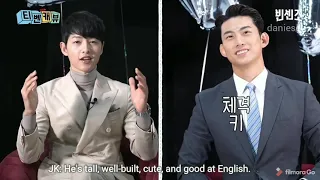 [ENG] 'VINCENZO' Song Joongki Jeon Yeobin Ok Taecyeon tvN Interview | 송중기X전여빈X옥택연 티벤캐뷰 #빈센조