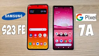 SAMSUNG GALAXY S23 FE VS GOOGLE PIXEL 7A - ЧТО ВЫБРАТЬ? ПОЛНОЕ СРАВНЕНИЕ!