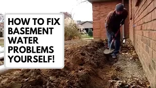 How to Fix Basement Water Problems Yourself (Old Video)