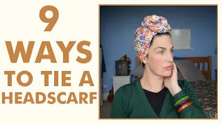 EASY PIN UP HAIRSTYLES: 9 ways to tie a headscarf