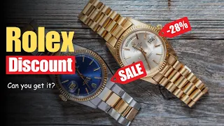 Shocking Truth About Getting a Discount From Rolex! (Is It Possible?)