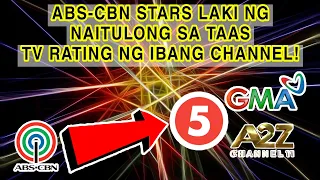 ABS-CBN STARS NAKATULONG NG HUSTO DUMIKIT SA GMA NETWORK ANG TV RATINGS NG IBANG CHANNEL!
