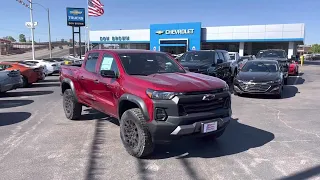 2023 Chevrolet Colorado Trailboss with the 2.7 turbo plus