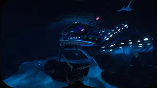 Gargantuan Leviathan Research Facility in Subnautica