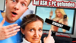 Wir durchsuchen heimlich PC: DAS hat ASH auf seinem COMPUTER  ** ERSCHRECKEND ** 😲 TipTapTube